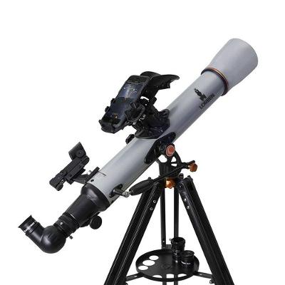 Telescópio Refrator Lorben Smartphone 80mm F/11 900mm Lente Barlow Com Tripé