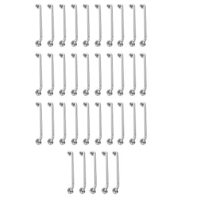 Alça De Apoio Barra Inox 80cm Segurança Kit 34 Unidades Acessibilidade Gestante