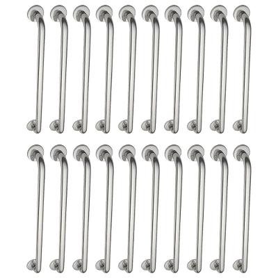 Alça De Apoio Barra Inox Kit 20 Unidades 70cm Segurança Idoso Deficiente