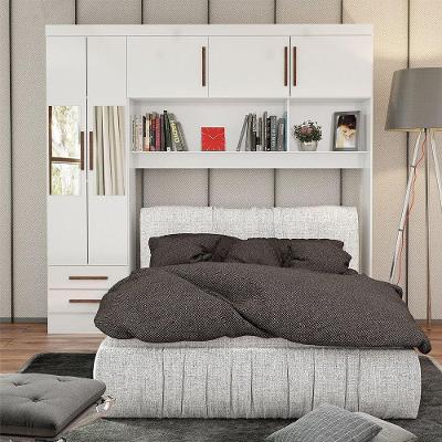 Guarda Roupa Modulado Paris 5 Portas Com Espelho E 2 Gavetas Branco