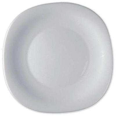 Jogo De Prato Sobremesa 6 Peças Parma Bormioli Branco 20cm
