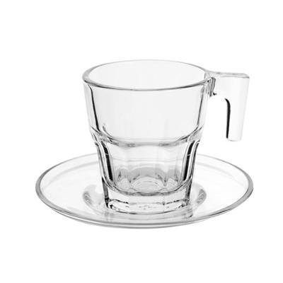 Jogo 4 Xícaras De Café Com Pires Sidney 70 Ml Hauskraft