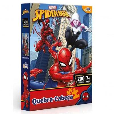 Puzzle 200 Peças Homem Aranha - Toyster