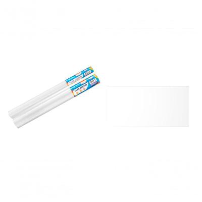 Rolo Plástico Adesivo Liso 45cm X 10m - Brw - Branco