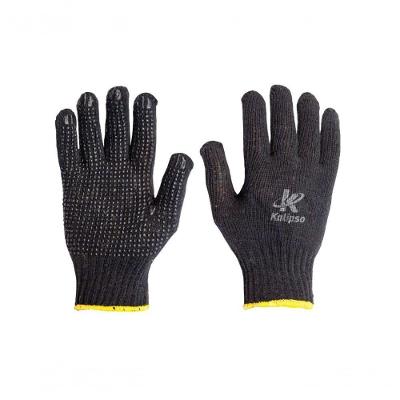 Luva Malha Tricot Acrilon Pigment Preta Encart