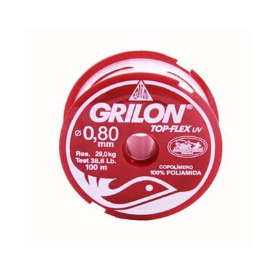 Linha Pesca Grilon Uv Br 0,80Mmx100M