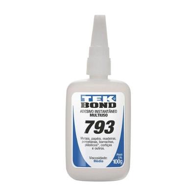 Colas Adesiva Instantânea Tek Bond 793 100G
