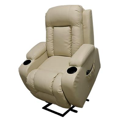Poltrona Do Papai Miami Elevação Lift 150º Massagem Aquecimento Idoso Bege G31 Encantum