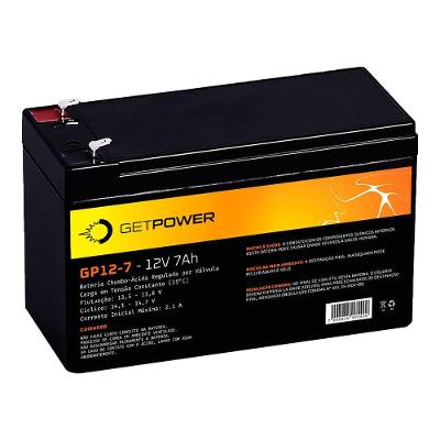 Bateria P- Nobreak Getpower 12v 7ah - Gp12-7