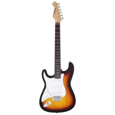 Guitarra Aria Stg-003-m Lh 3 Tone Sunburst (canhoto).