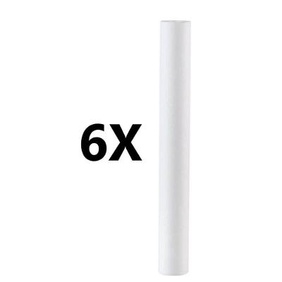 Kit 6 Refil Para Filtro De Agua Polipropileno 20 - Pp20 Bbi