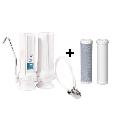 Purificador De água Bbi Double 230 Filtro Agua Multi 1500 + Reposição Refil Extra Cor Branco