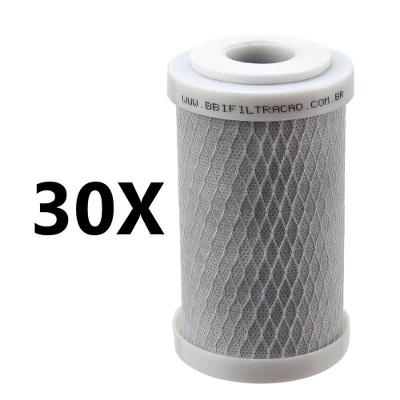 Kit 30 Refil Filtro 5 Carbon Block Carvão Bbi Pentair