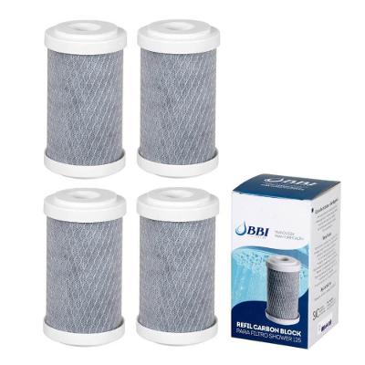 Kit 4 Refil Filtro De Chuveiro E Ducha Carvão Ativado Shower Bbi Shower125 5 Carvão Rep-shower