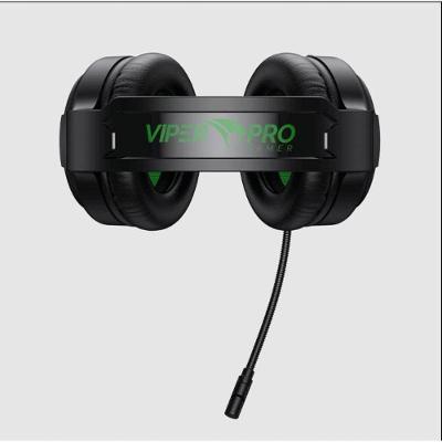 Headset Gamer Viper Pro Rgb Mamba Vivensis - 403 Preto-verde