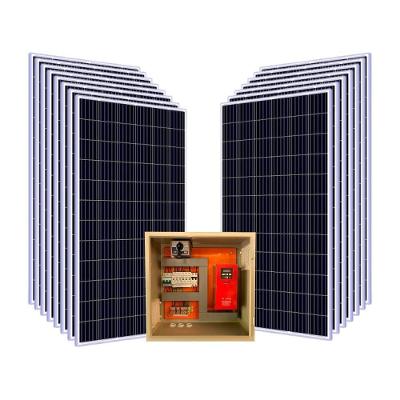 Kit Solar P/ Bomba (ca) De 3 Cv Trifásica 380v – Com Inversor Giulli Solar Drive