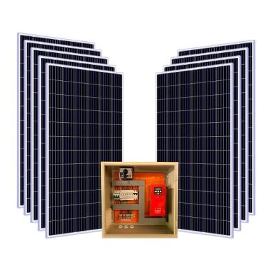 Kit Solar P/ Bomba (ca) De 2 Cv Trifásica 220v – Com Inversor Giulli Solar Drive