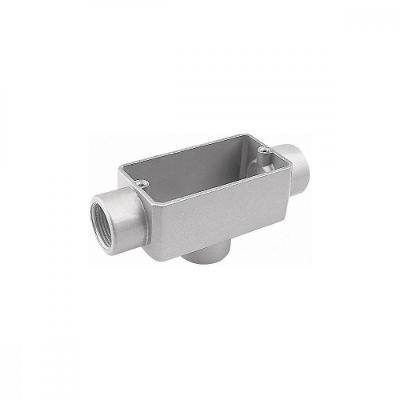Condulete Fixo 1" Tipo "tb" - Sem Tampa - Rosca Bsp - Com Pintura Eletrostática A Pó