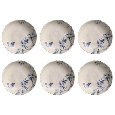 Conjunto De Pratos Fundos 06 Peças Bio Hallerbos Porto Brasil