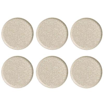 Conjunto De Pratos Rasos 06 Peças Bio Luar Porto Brasil