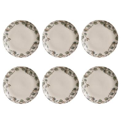 Conjunto De Pratos Rasos 06 Peças Coup Lípsia Porto Brasil