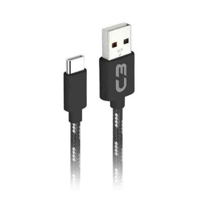Cabo De Dados Usb Type C 1m 2a C3tech Cb C11gbk Preto