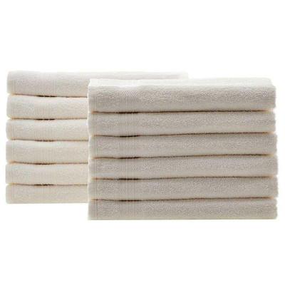 Toalhas Rosto Profissional 48X75Cm Branca 10 Unidades