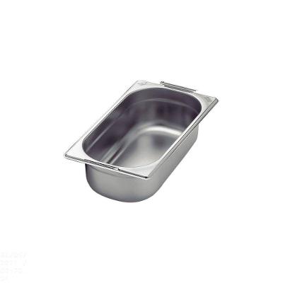 Cuba Tramontina Gn 1/3 Em Aço Inox Com Alças Móveis Profundidade 65 Mm - Aço 304 Tramontina