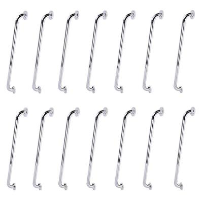 Alça De Apoio Barra 70cm Inox Suporte Kit 14 Unidades Idoso Deficiente Box Banheiro Corrimao