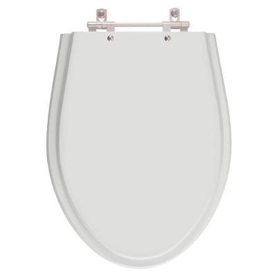 Assento Sanitário Alpinia Cinza Claro para Vaso Fiori