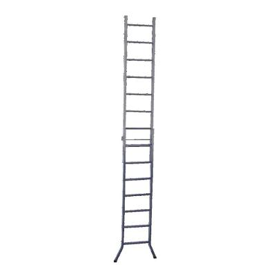 Escada Extensiva 3 Em 1 Metalon 30x20mm 7 E 14 Degraus 187cm