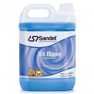 Desengraxante X4 Base 5l - Sandet Sem Variação único