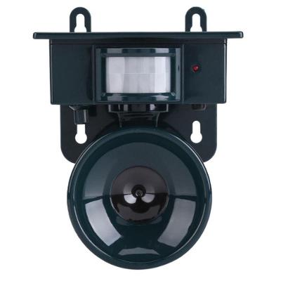 Repelente Solar Ultrassonico Jardim Kit 2 Uni Espanta Pombo Ave Praga Rato Sensor Movimento