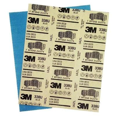 Lixa Seco Blue 80 - 3m 338u Sem Variação único