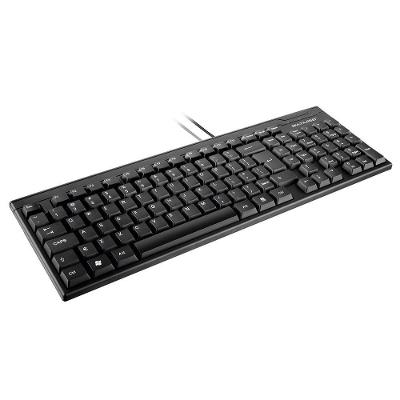 Teclado Multilaser Slim Preto Laser Usb - Tc193