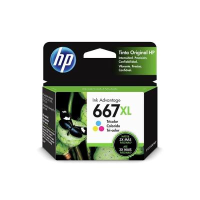 Cartucho Tinta Hp 667xl Colorido 3ym80ab