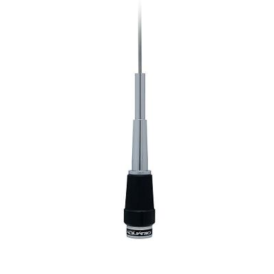 Antena Movel Aquario M-400C 5/8 De Onda Para Radio Vhf