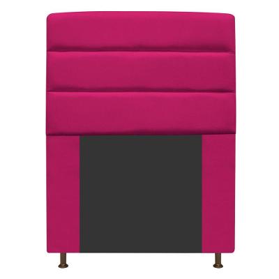 Cabeceira Turim 90 Cm Solteiro Suede Pink