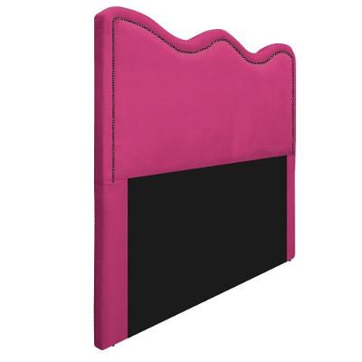 Cabeceira King 195 Cm Cama Box Suede Pink