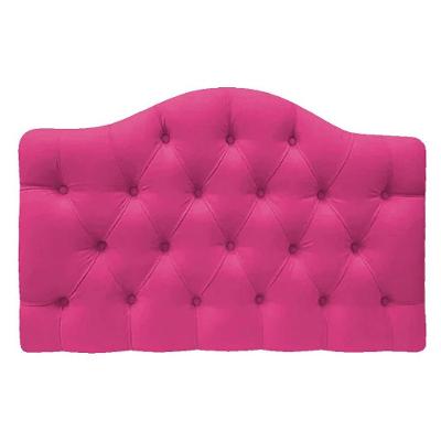 Cabeceira Suspensa Imperatriz 195 Cm King Size Suede Pink