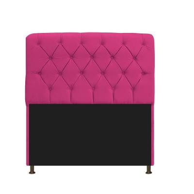Cabeceira 90Cm Solteiro Suede Pink