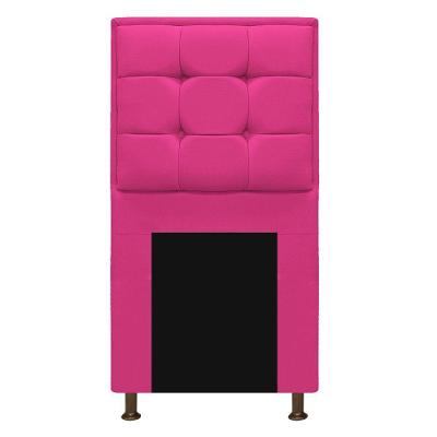 Cabeceira Copenhague 90 Cm Solteiro Suede Pink