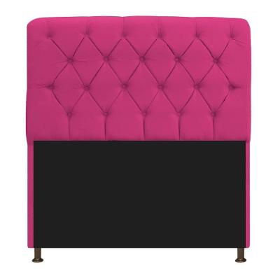 Cabeceira 140Cm Solteiro Suede Pink