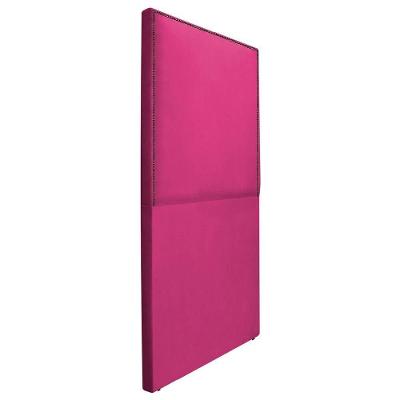 Cabeceira Solteiro Bali P02 90 cm Para Cama Box Suede Pink