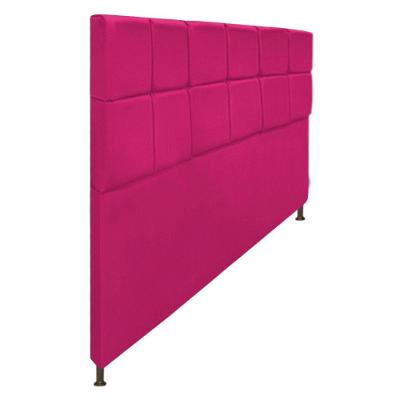 Cabeceira Damares 195 Cm King Size Com Botonê Suede Pink
