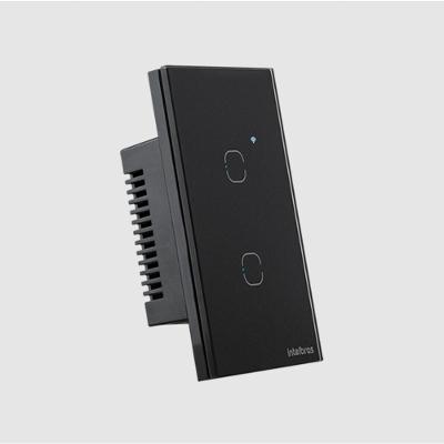Interruptor Conector Inteligente Wifi Touch2 Preto Intelbras Ews1002br