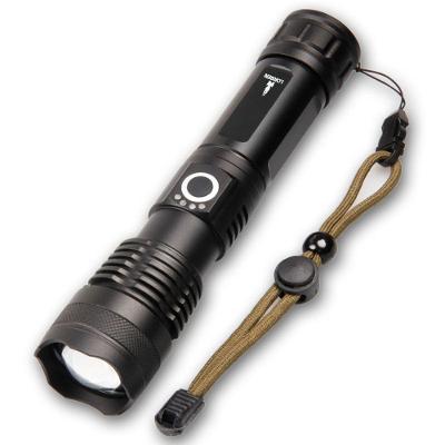 Lanterna Tática Led Cree Lorben T9 P50 168000w 327000 Lúmens Zoom 2000x Gt6089
