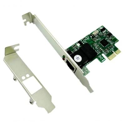 Placa De Rede Pci-e Express Lan Ethernet 100-1000 Gigabit Low Profile