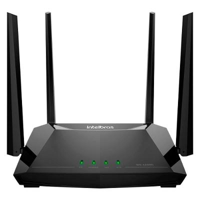 Roteador Wi-fi 5g W5-1200g Dual Band Ac 1200mbps 4 Portas Gigabit Intelbras