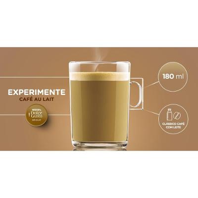 12 Caixa Café Nescafé Café Au Lait Dolce Gusto Bebida Lactea
